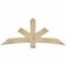 Ekena Millwork Alberta Rough Sawn Timber Gable Bracket, Douglas Fir, 72"W x 30"H x 4"D x 6"F, 10/12 Pitch GBW072X30X0406ALB00RDF - alternate 1